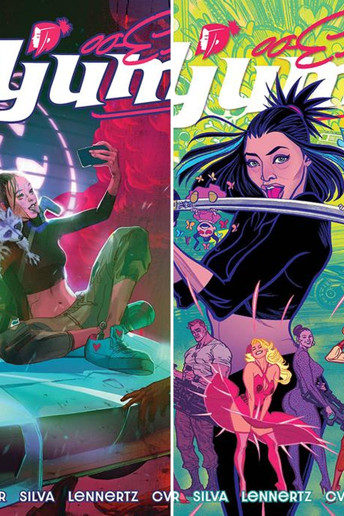 Yumi 00EX #3 (Of 4) cover collage