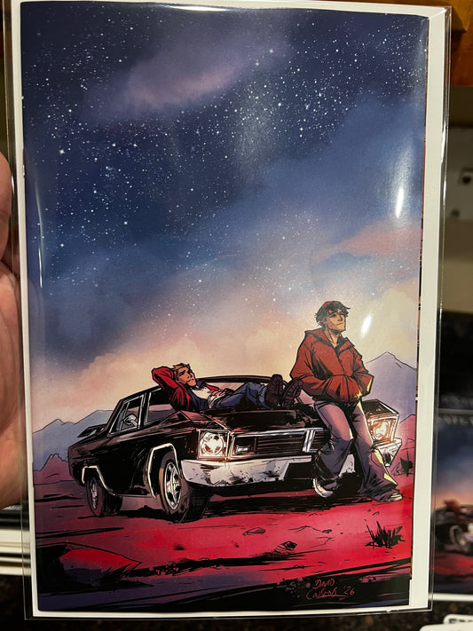 Supernatural #7 Cover F 1 in 10 David Cousens Full Art Variant