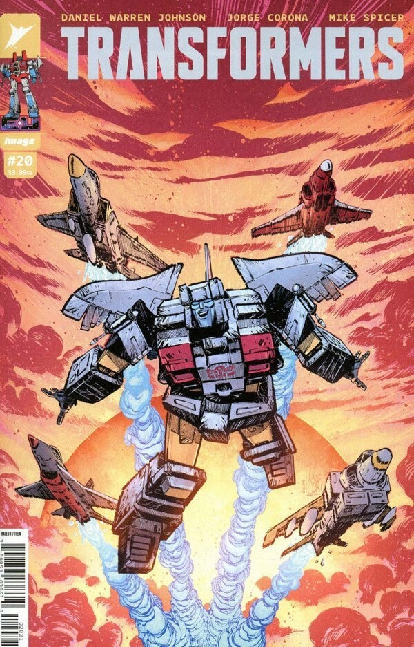Transformers #20 Cover B Jorge Corona & Mike Spicer (Spoiler) Variant