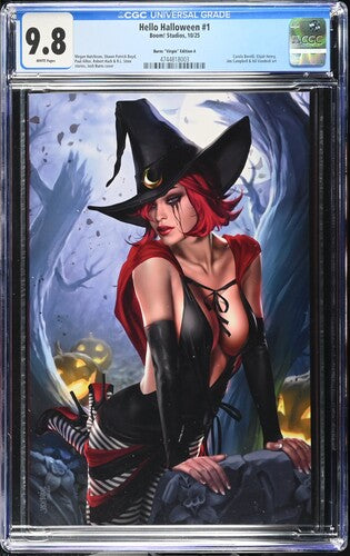 Hello Halloween #1 Josh Burns Virgin Exclusive LTD 300 CGC 9.8