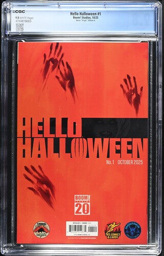 Hello Halloween #1 Josh Burns Virgin Exclusive LTD 300 CGC 9.8