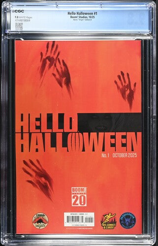 Hello Halloween #1 Josh Burns GITD Exclusive LTD 250 CGC 9.8