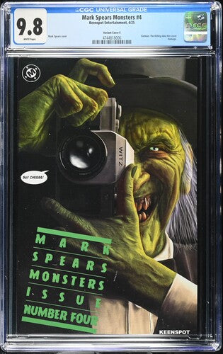 Mark Spears Monsters #4 Cover E CGC 9.8