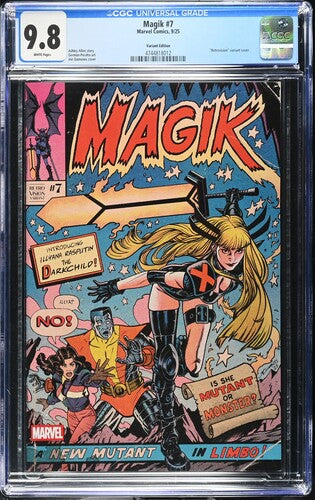 Magik #7 (2025) Retro Joe Quinones Variant CGC 9.8