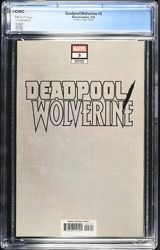 Deadpool/Wolverine #3 (2025) De Latorre Virgin Variant CGC 9.8