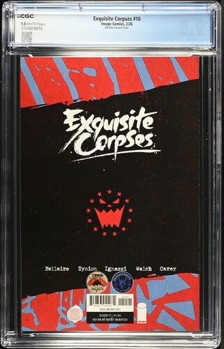 Exquisite Corpses #10 LeapsLair Barends Exclusive LTD 500 CGC 9.8