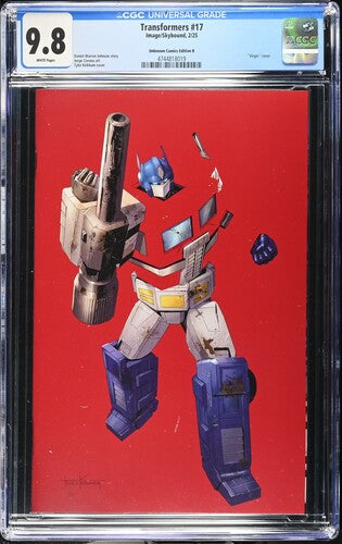 Transformers #17 (2025) Tyler Kirkham CVR B CGC 9.8