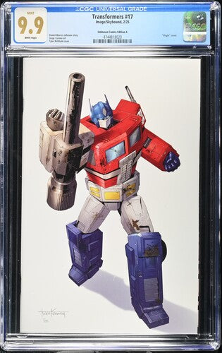 Transformers #17 (2025) Tyler Kirkham CVR A CGC 9.9