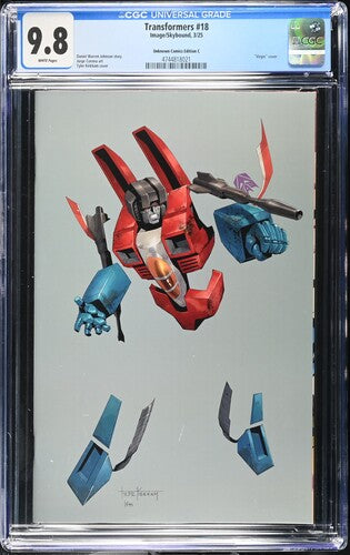Transformers #18 Tyler Kirkham CVR C CGC 9.8
