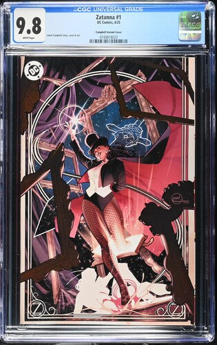 Zatanna #1 (2025) 1:50 Campbell Variant CGC 9.8