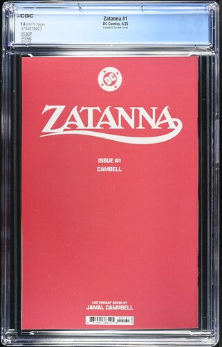 Zatanna #1 (2025) 1:50 Campbell Variant CGC 9.8