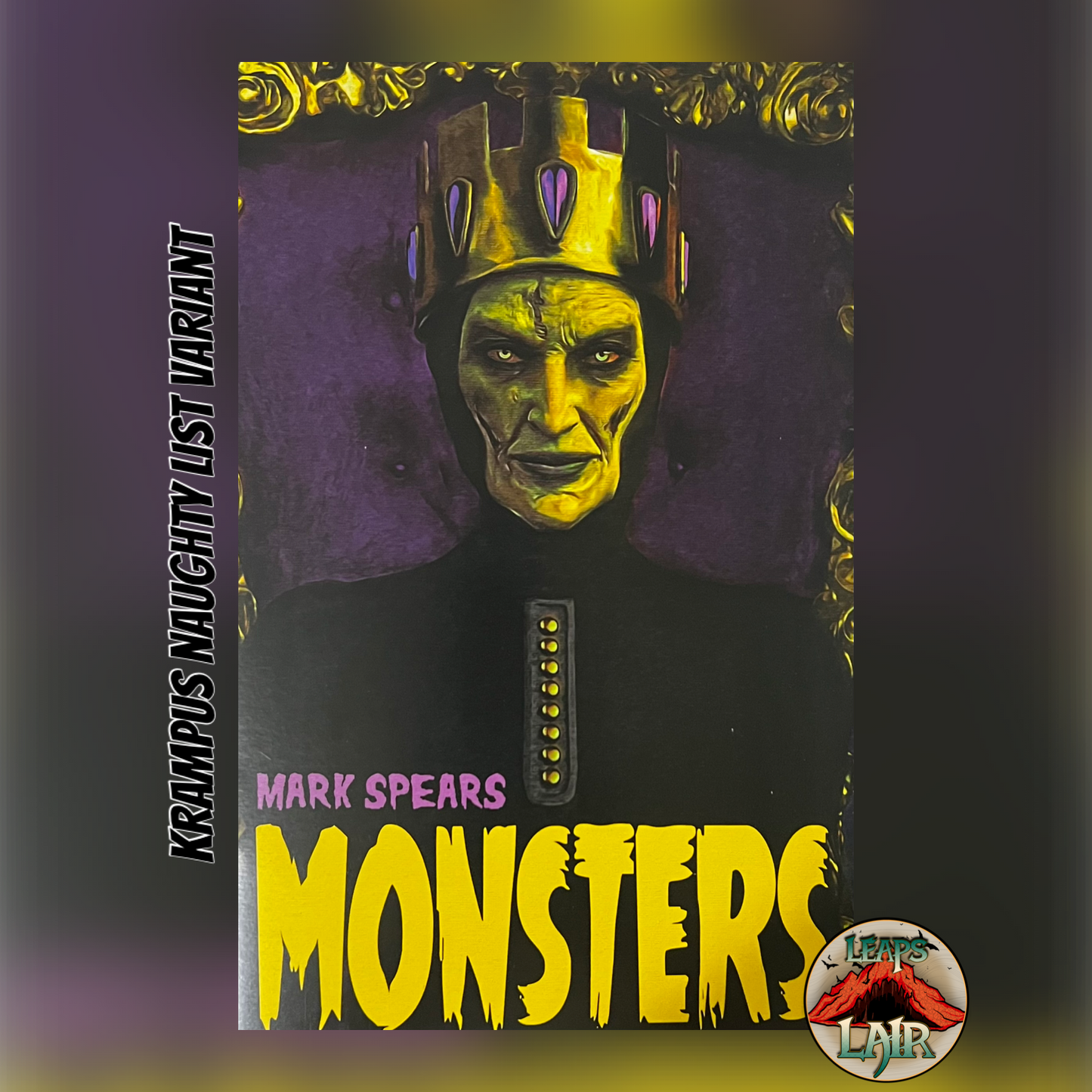 Mark Spears Monsters #8 RIP | 🔥 Krampus Naughty List LTD 25 Signed & Remarked