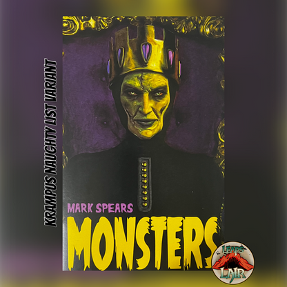 Mark Spears Monsters #8 RIP | 🔥 Krampus Naughty List LTD 25 Signed & Remarked