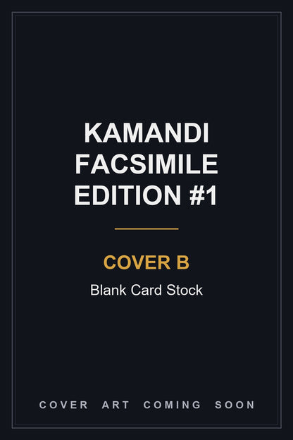 Kamandi Facsimile Edition #1 Cover B Blank Card Stock - cover art coming soon