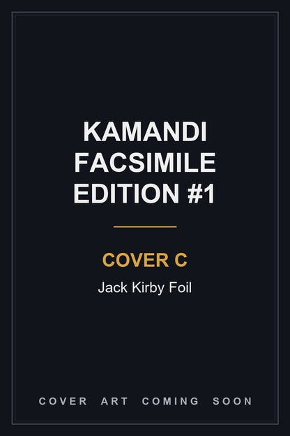 Kamandi Facsimile Edition #1 Cover C Jack Kirby Foil - cover art coming soon