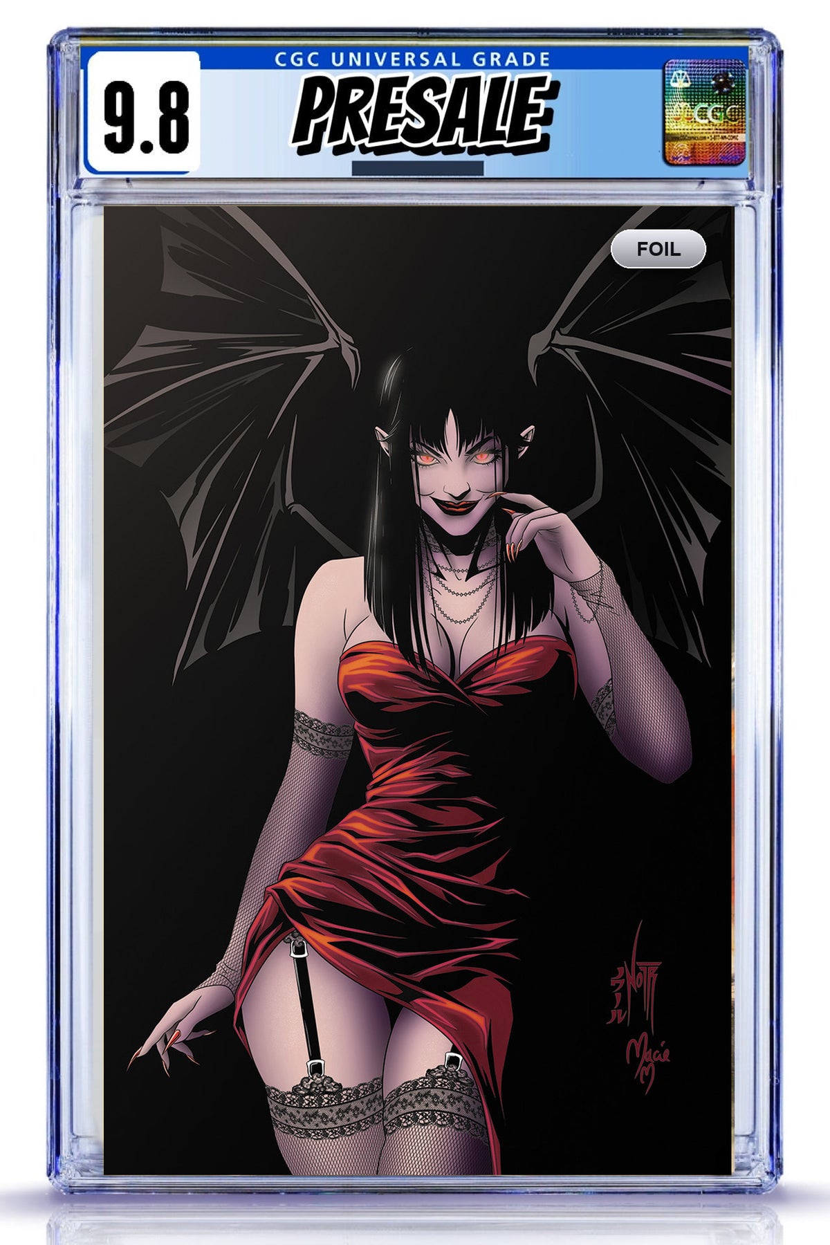 Lilith Blood & Burlesque #1 Jordan Noir LeapsLair Exclusive - CGC 9.8 graded copy