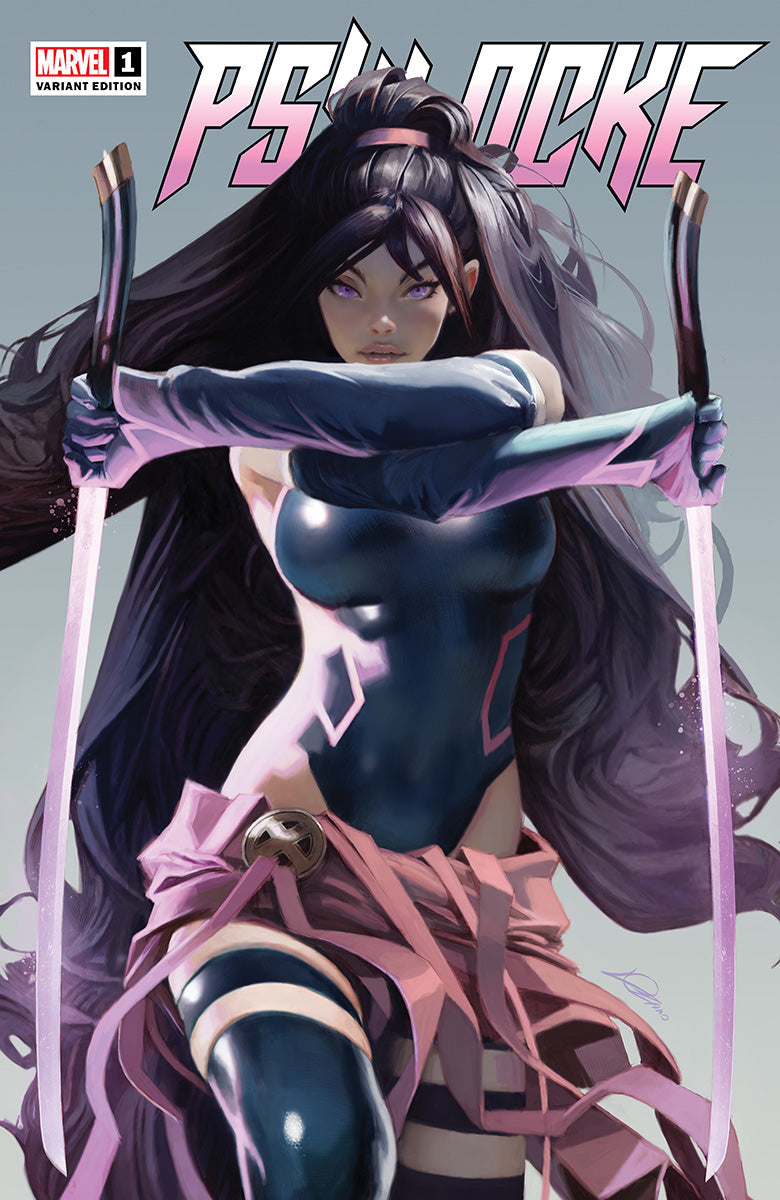 Psylocke #1 Alexander Lozano exclusive trade dress variant cover