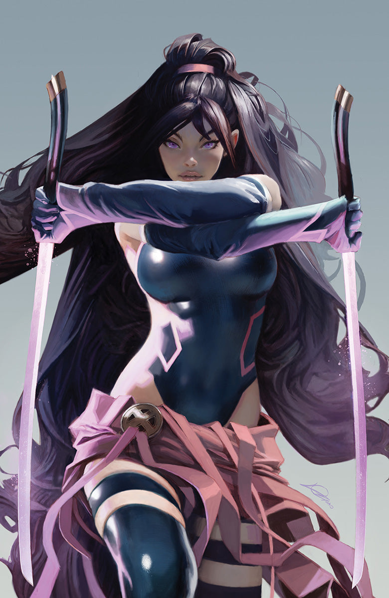 Psylocke #1 Alexander Lozano exclusive virgin variant cover