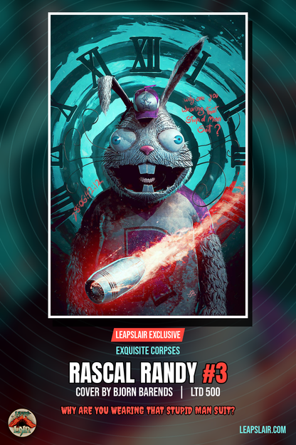 Rascal Randy #3 Barends Donnie Darko LeapsLair Exclusive LTD 500 PREORDER 9/23