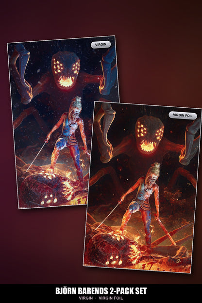 Something Is Killing the Children #1 Bjorn Barends Exclusive 2-Pack Set - virgin and virgin foil covers