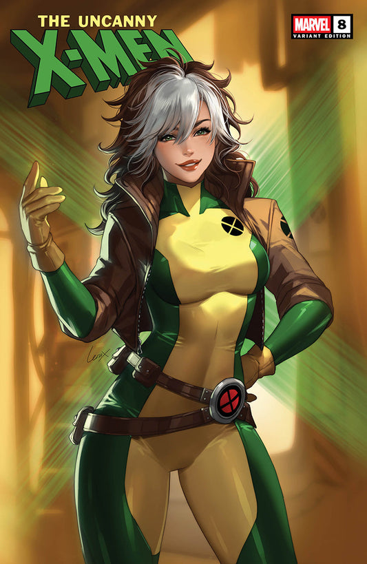 Uncanny X-Men #8 Leirix Exclusive Rogue Trade Dress Variant