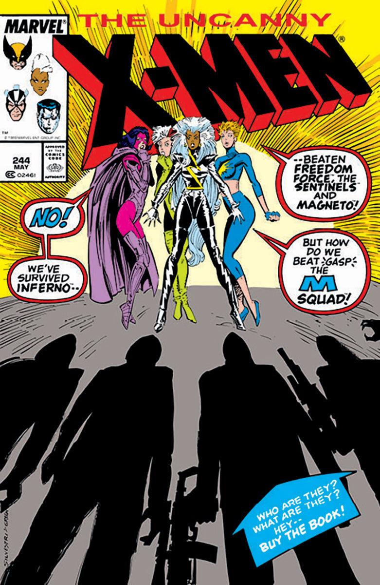 Uncanny X-Men #244 Facsimile Marc Silvestri exclusive foil variant cover — first Jubilee