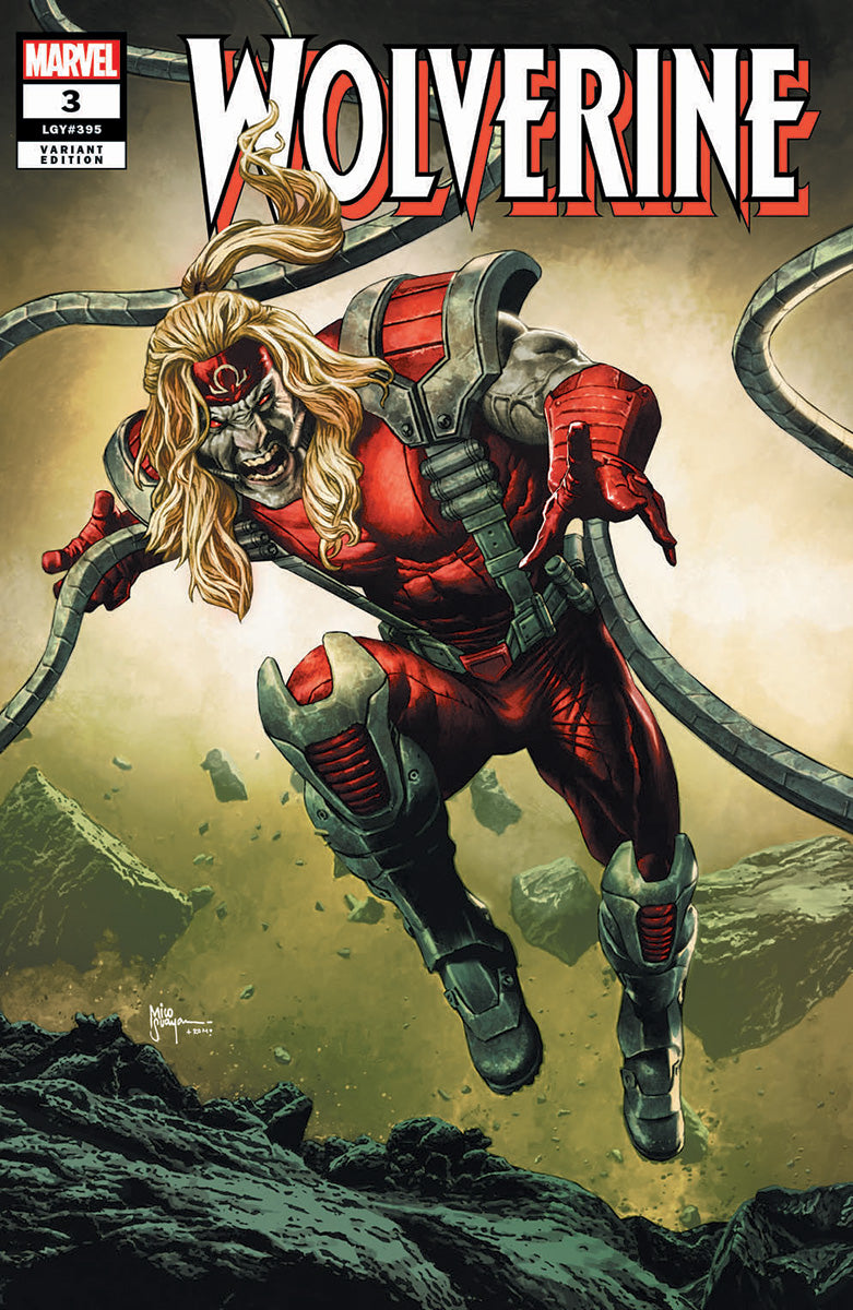 Wolverine #3 Mico Suayan exclusive connecting cover variant — Omega Red