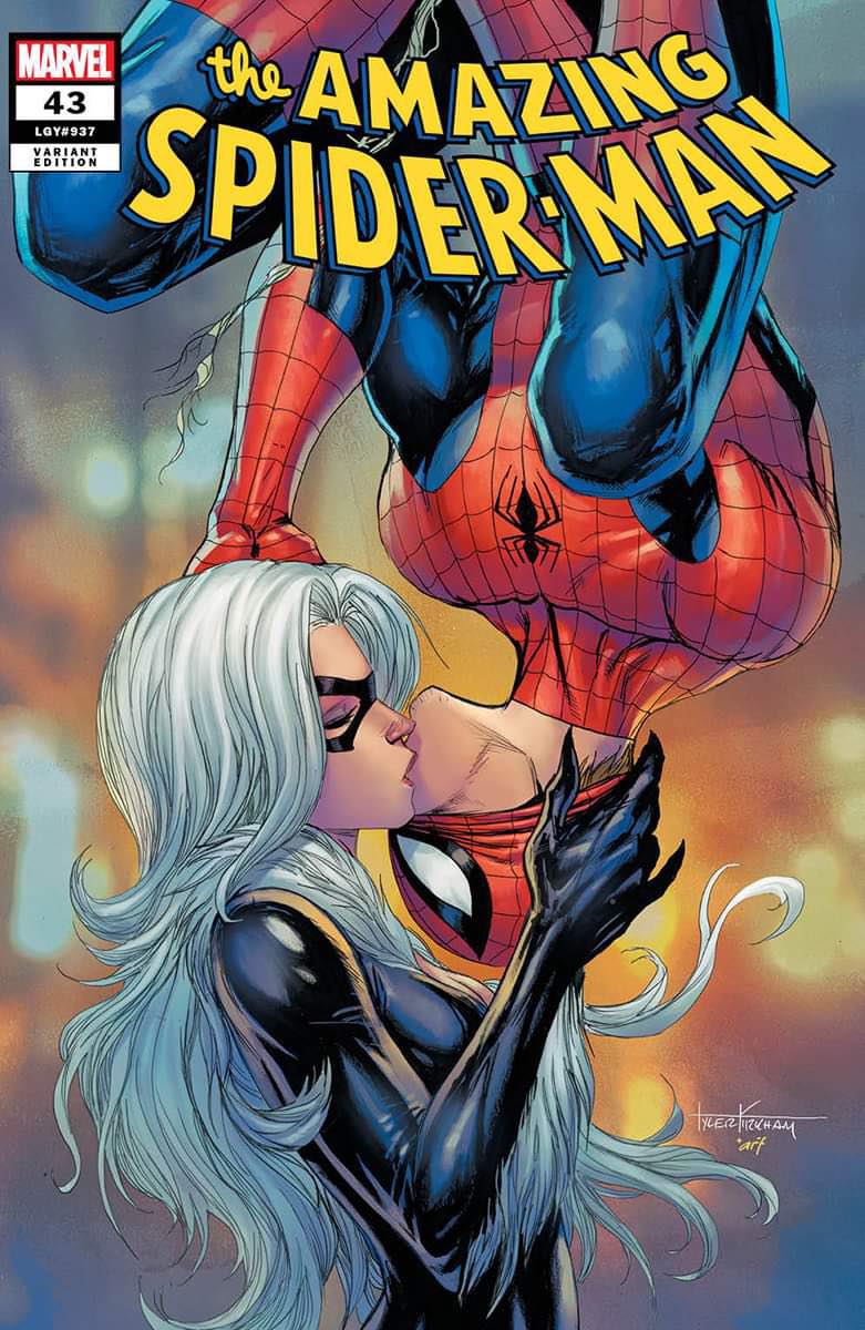 Amazing Spider-Man #43 Tyler Kirkham exclusive trade dress variant cover
