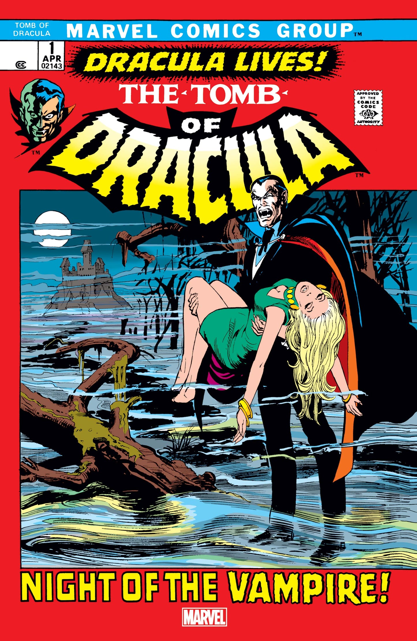 Tomb of Dracula #1 2022 Facsimile Edition Marvel Comics
