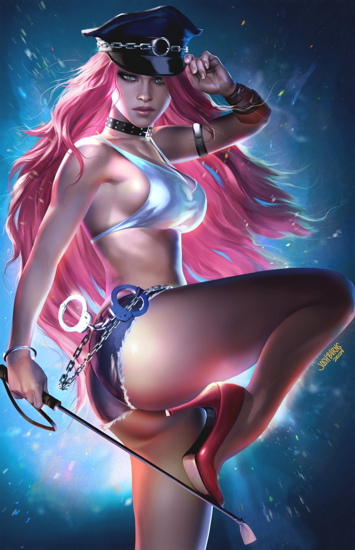 Final Fight #1 - Josh Burns Exclusive cover 1