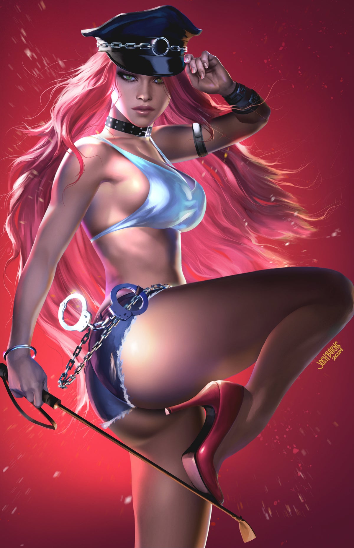 Final Fight #1 - Josh Burns Exclusive cover 2