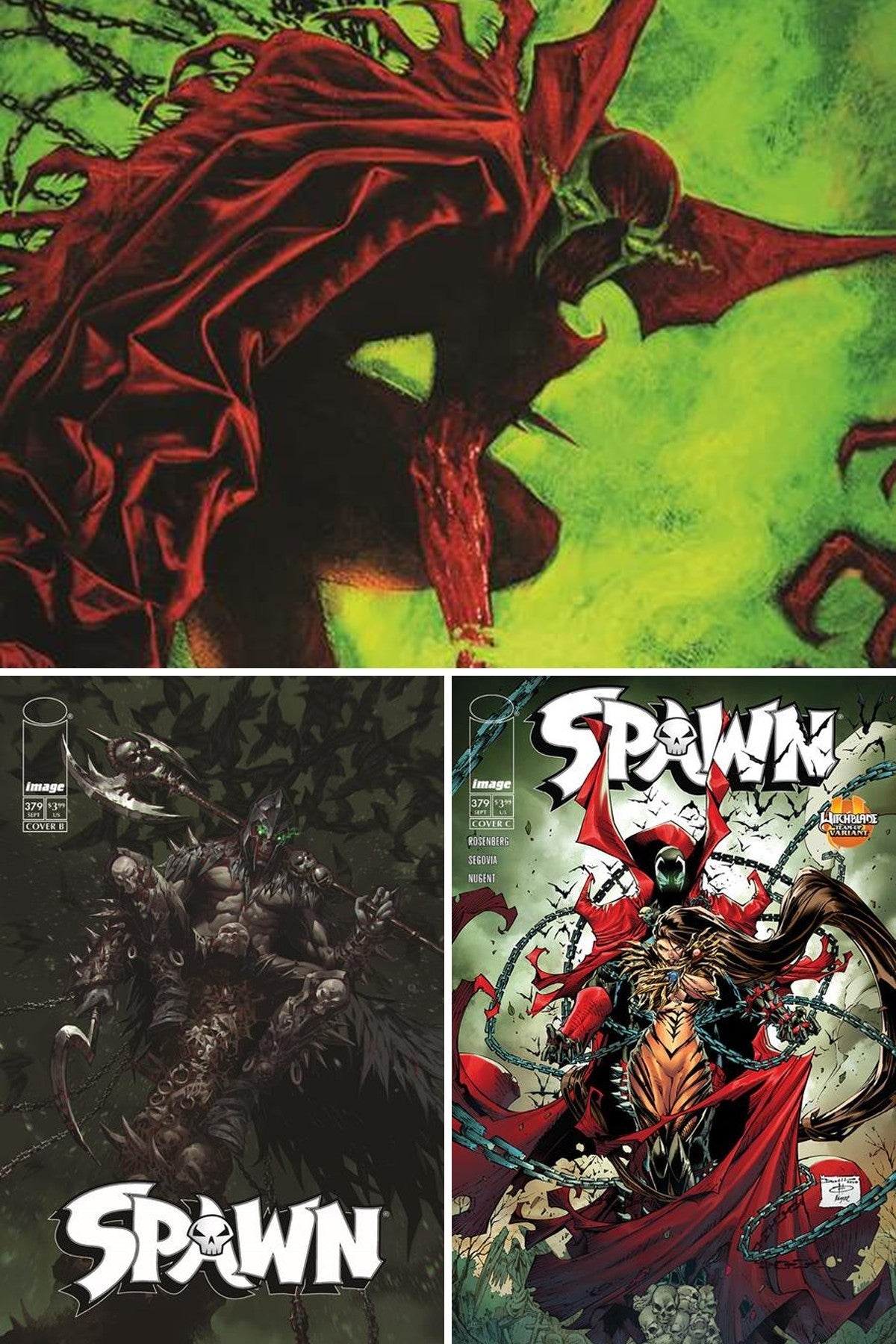 Spawn #379 all covers