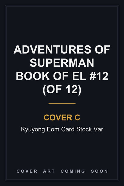 Book of El #12 Cover C