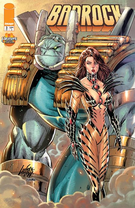 Badrock #3 Cover E