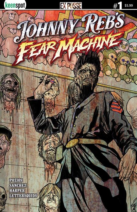 Johnny Rebs Fear Machine #1 Cover B