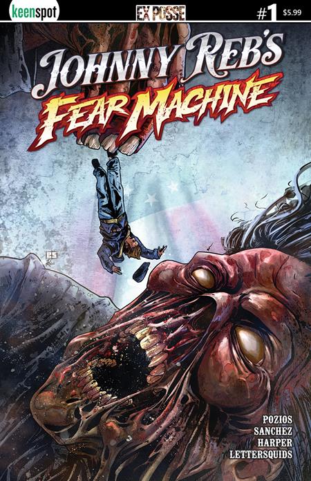Johnny Rebs Fear Machine #1 Cover C