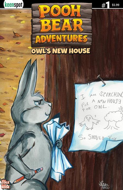 Pooh Bear Adventures Owls New House #1 Cover A