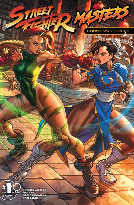 Street Fighter Masters Cammy vs Chun-Li #1 Cover B