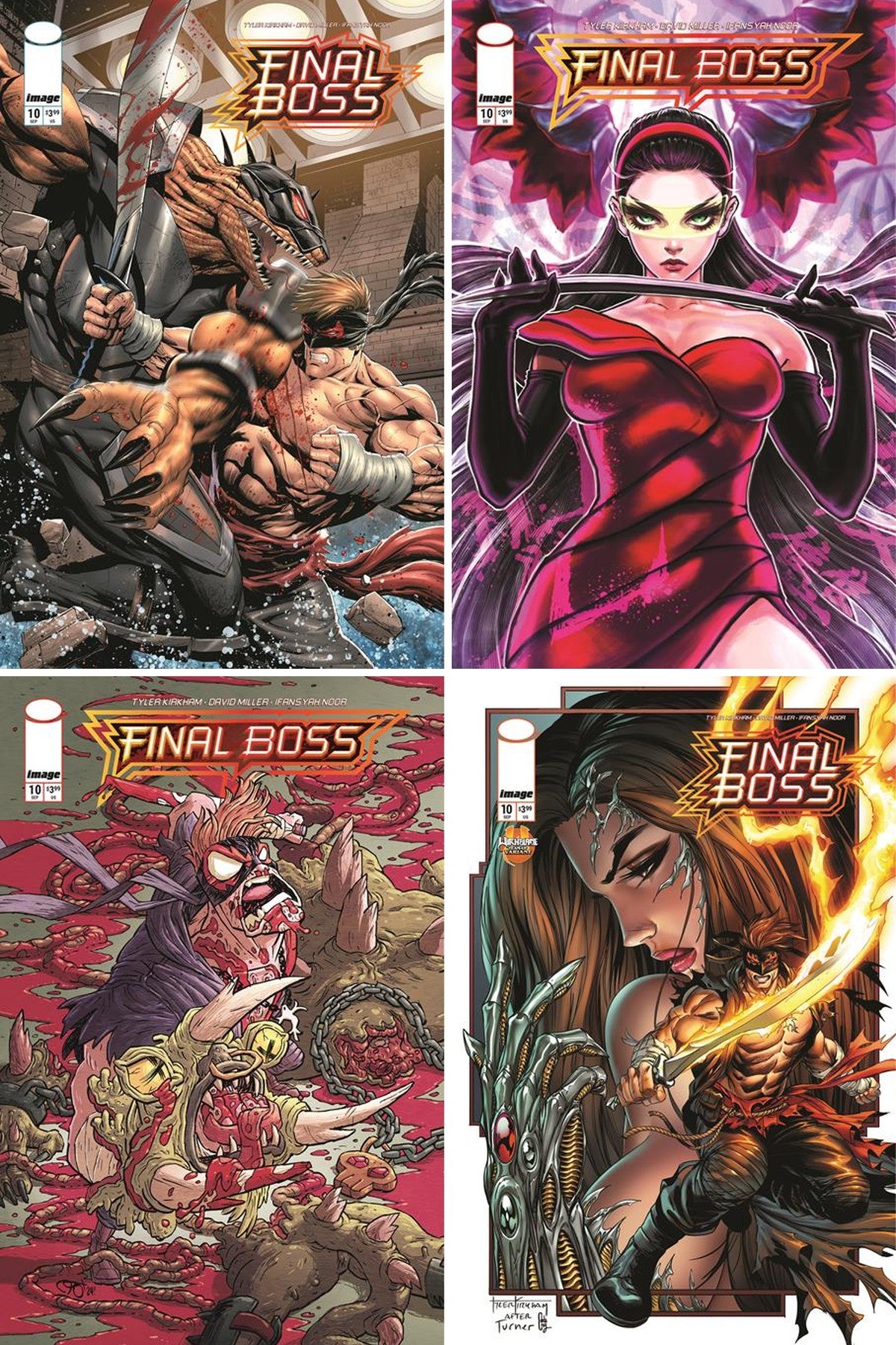 Final Boss #10 all covers