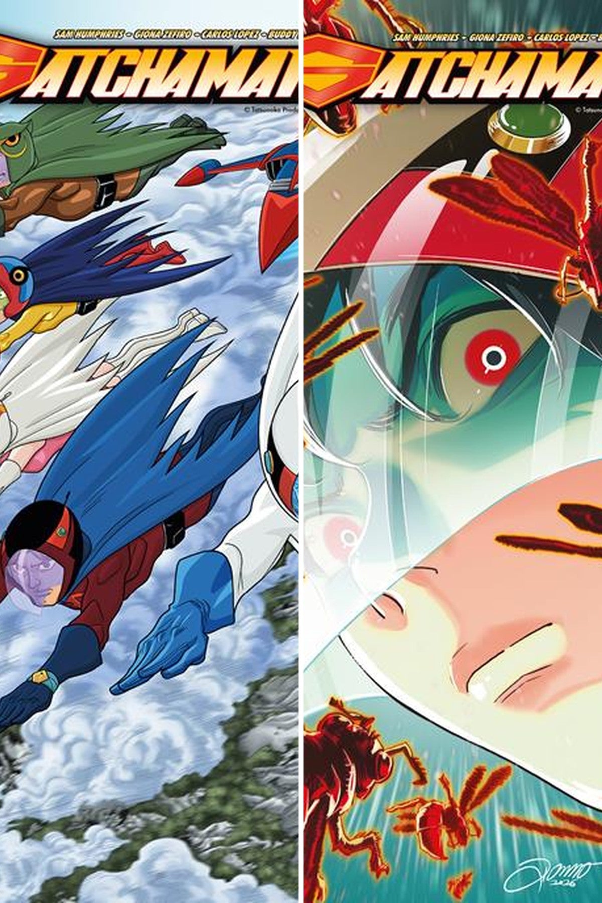 Gatchaman #21 all covers