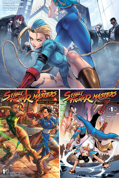 Street Fighter Masters Cammy vs Chun-Li #1 all covers