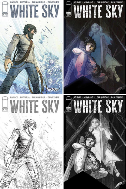 White Sky #6 all covers
