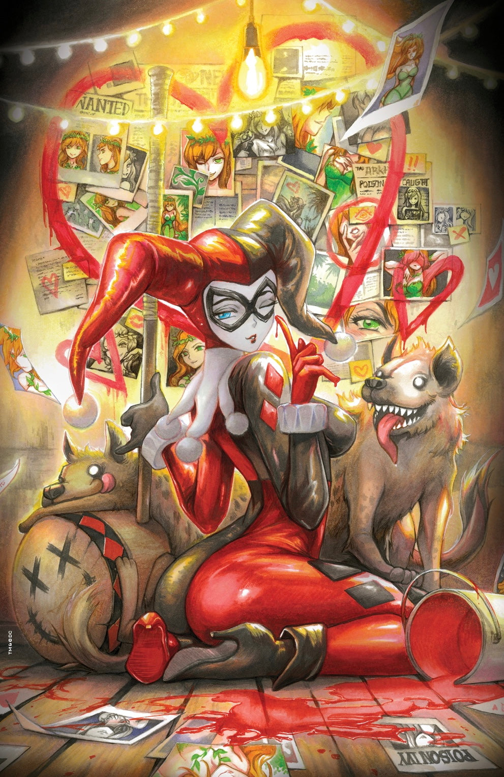 Harley Quinn #30 - Rachta Lin Exclusive Virgin Variant cover