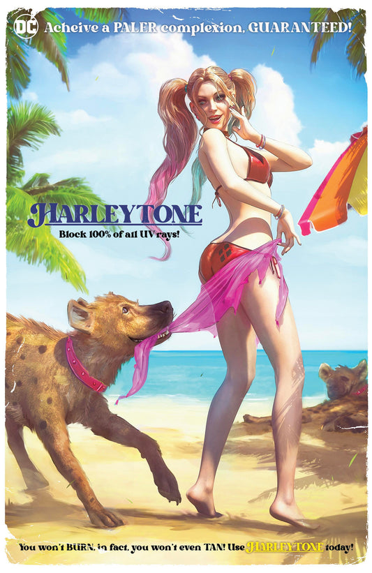 Harley Quinn #40 Tiago Da Silva Coppertone Exclusive Trade Dress Variant