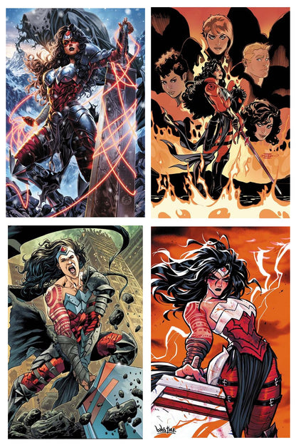 Absolute Wonder Woman #25 cover collage