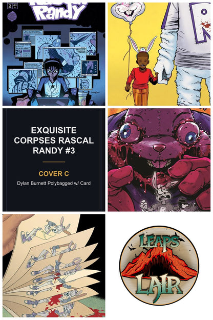 Exquisite Corpses Rascal Randy #3 - All Covers
