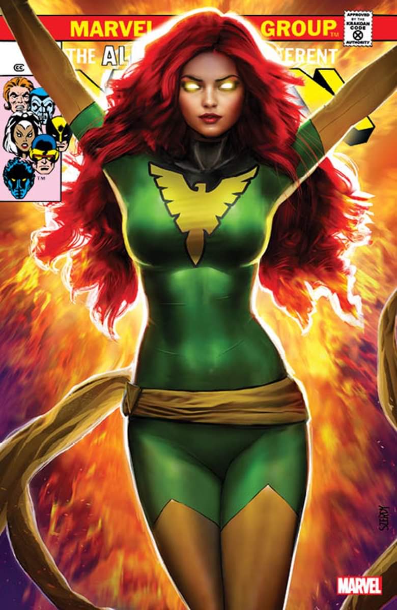 X-Men #101 Facsimile Nathan Szerdy Phoenix exclusive trade dress variant cover
