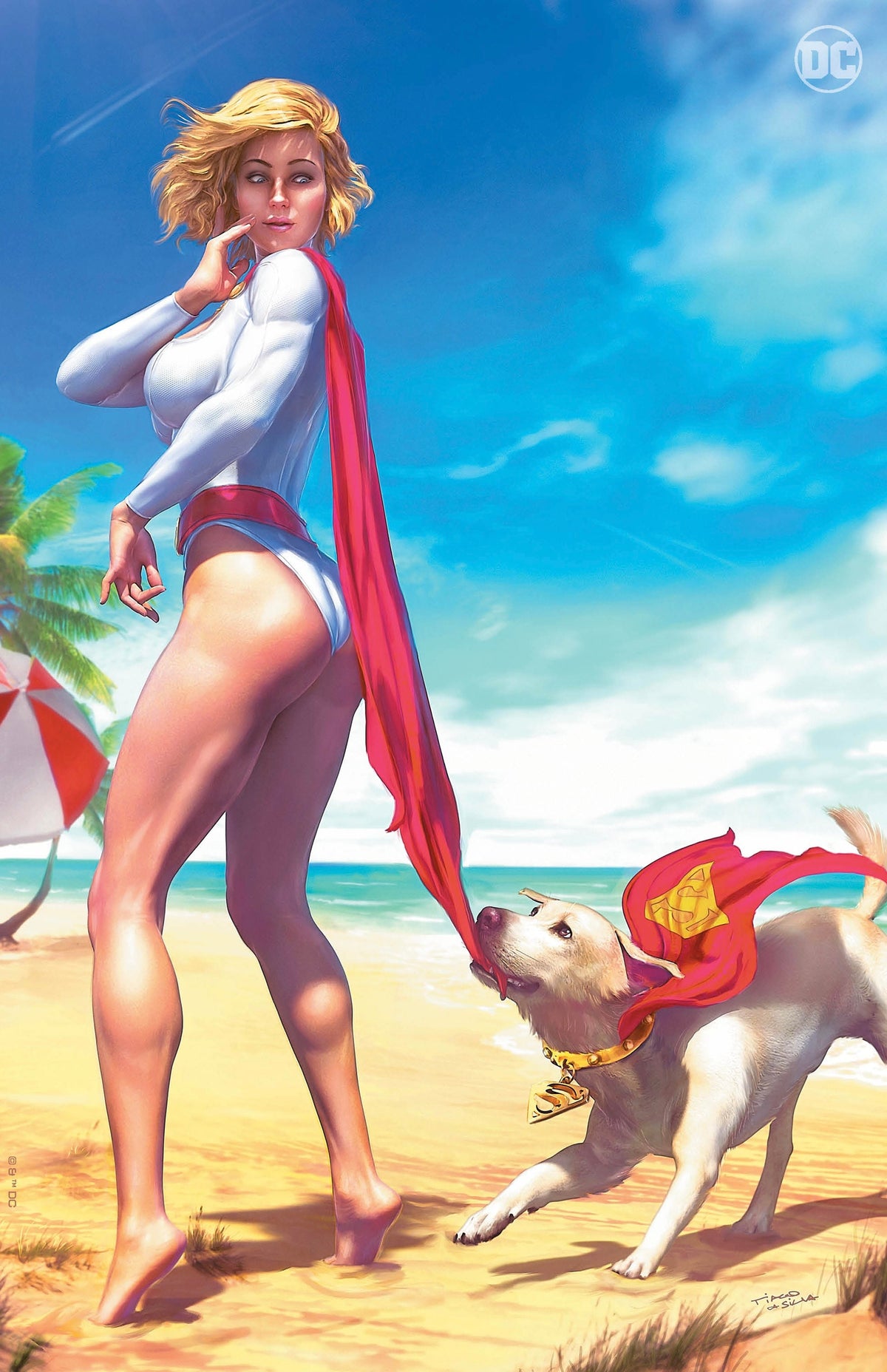 Gnorts Illustrated Swimsuit Edition #1 Tiago Da Silva Coppertone Homage Virgin Variant