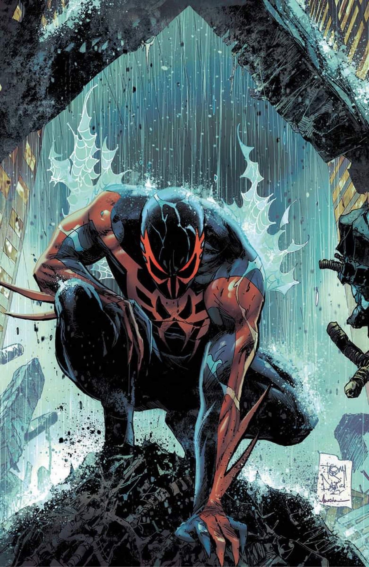 Spider-Man 2099 Exodus Omega #1 Tony Daniel Exclusive Virgin Variant