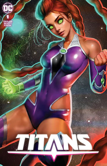 TITANS #1 NATHAN SZERDY 616 EXCLUSIVE STARFIRE TRADE VARIANT